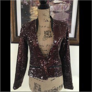 Dance & Marvel Sequins Jacket - holiday party perfect!